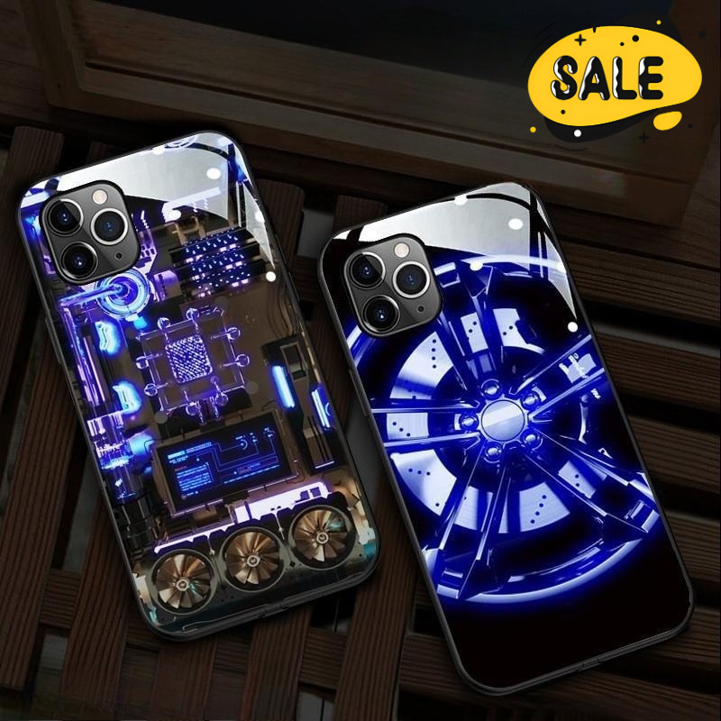 Magnetic Case Smart - 패션 스마트 LED 라이트 글로우 발광