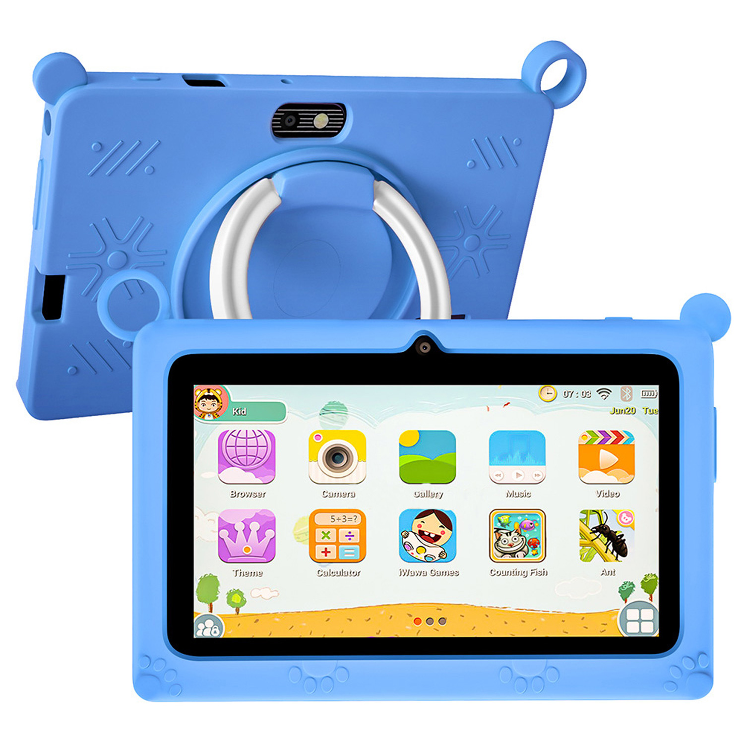 Kids Tablet With Accessories - 새로운 5G 키즈 태블릿 7인치 쿼드