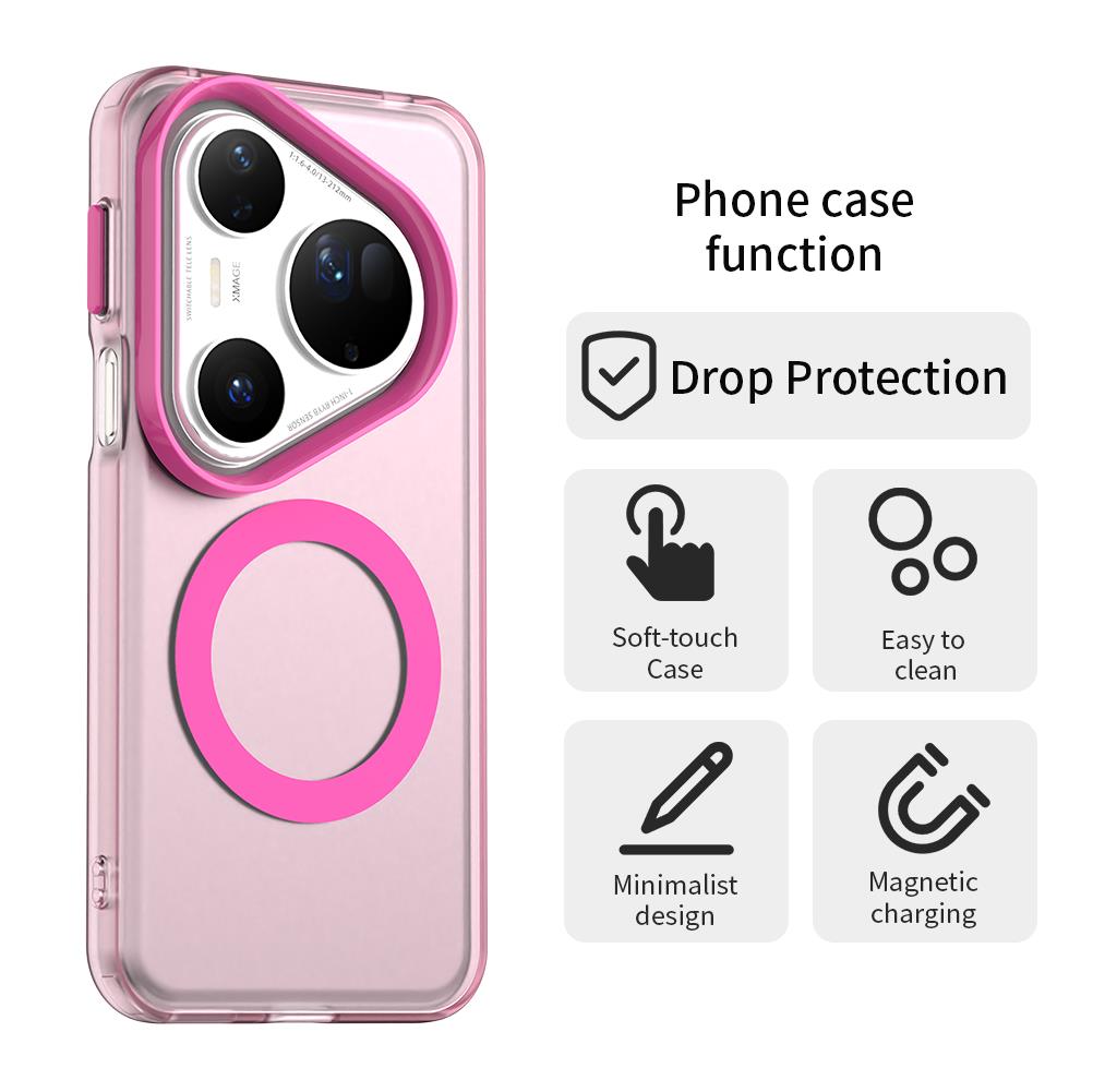 Huawei Nova 12 - Magsafe 무선 충전용 캔디 컬러 전화