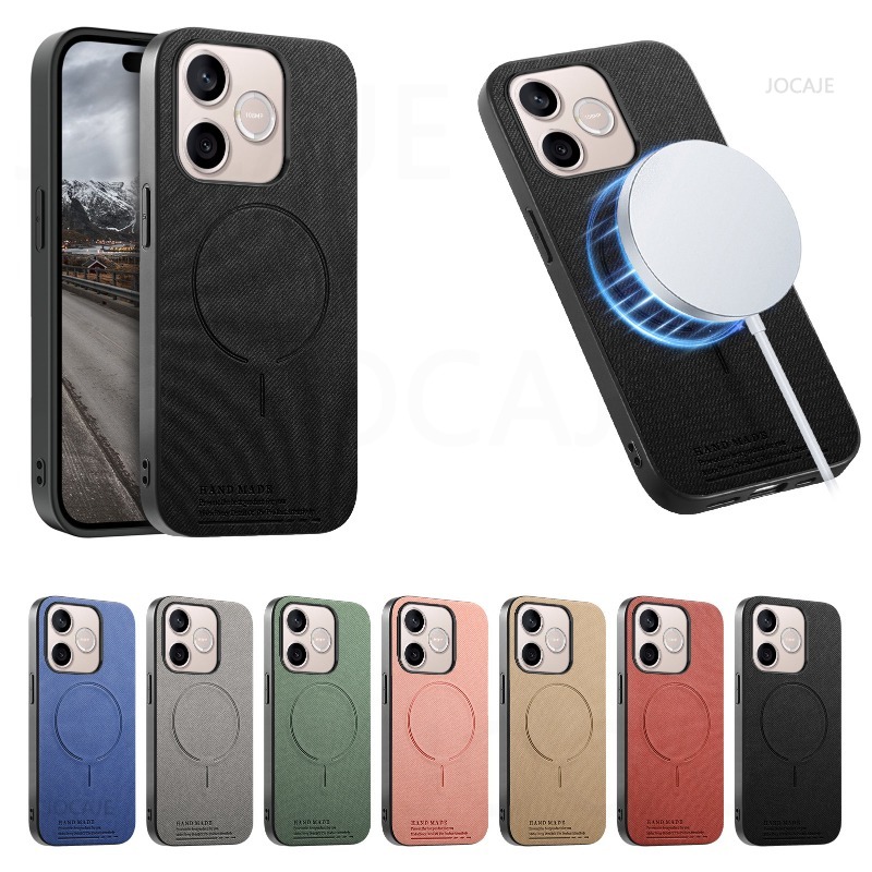 Magnetic Case Smart - 패브릭 질감 가죽 마그네틱 케이스 (Honor