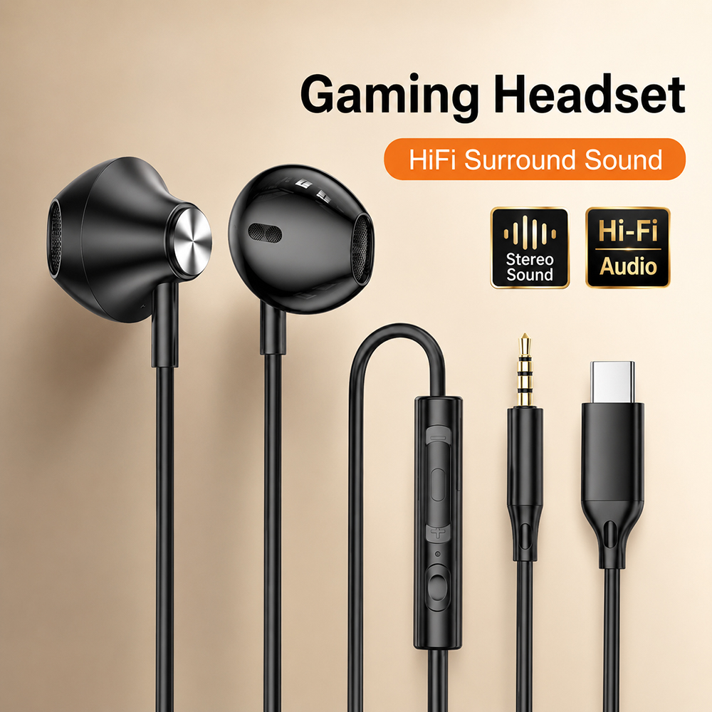 Iphone Tablet Accessories - HiFi 서라운드 헤드폰 iPhone 용 베이스