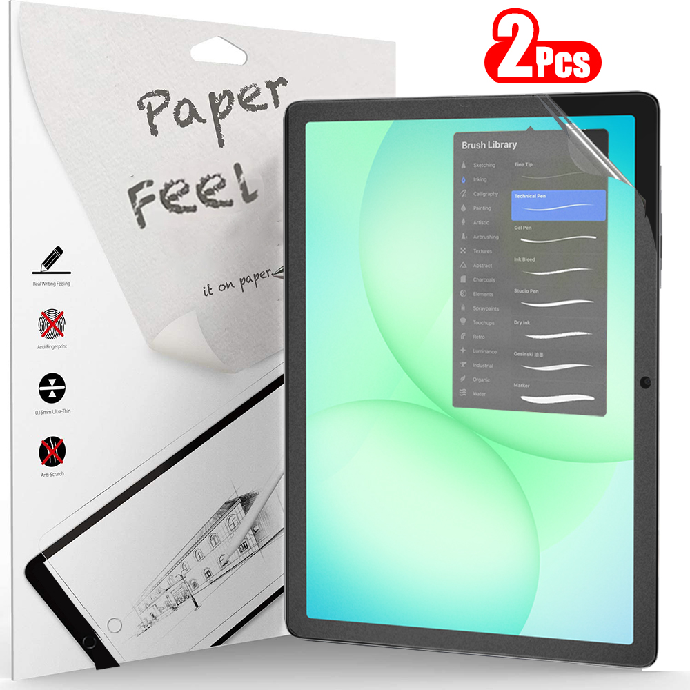 Tablet Accessories Samsung - 2개입 종이 느낌 스크린 보호필름 삼성