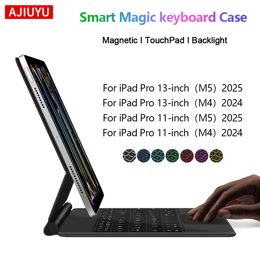 Magnetic Case Smart - 아지유 마그네틱 매직 키보드 케이스 아이패드