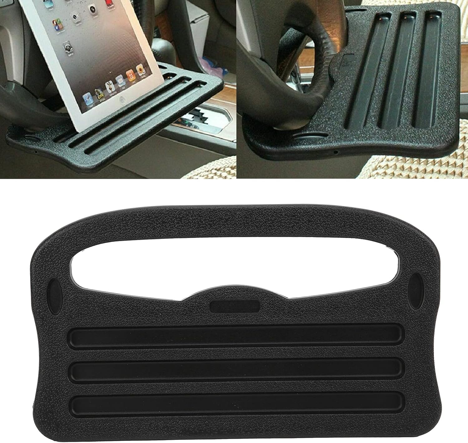 Tablet Car Accessories - 2in1 자동차 스티어링 휠 트레이 자동차