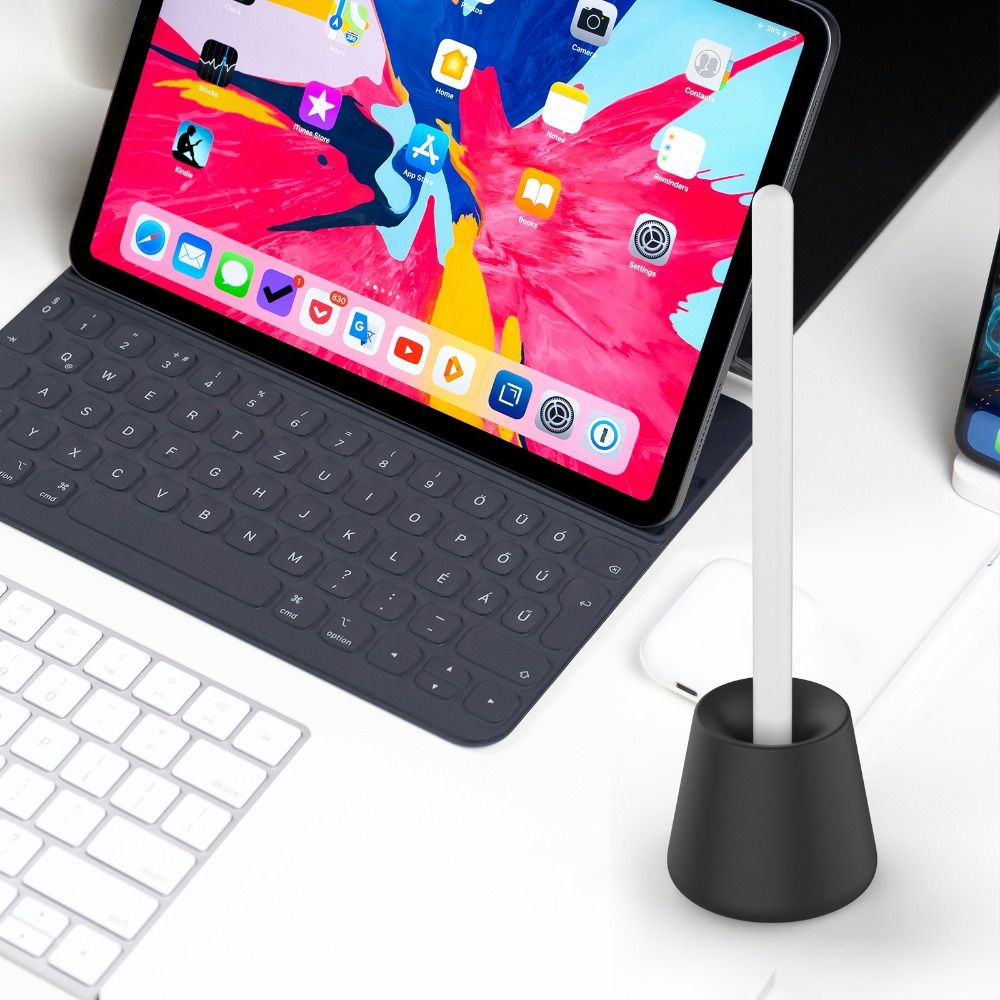 Wacom Tablet Accessories - 애플 펜슬 1/2용 신형 실리콘 스탠드