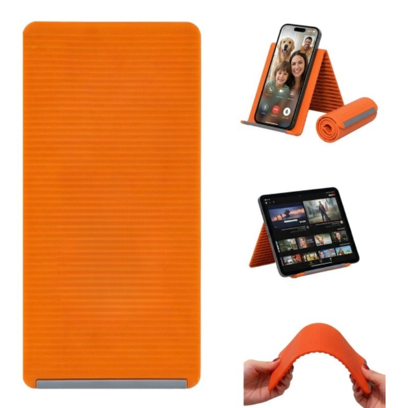 Essential Tablet Accessories - 창의적인 접이식 변형 스탠드, 휴대용 실리콘