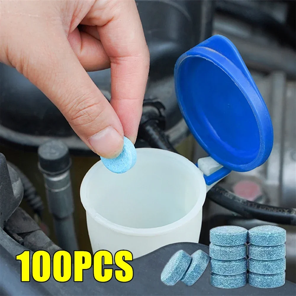 2/100개입 자동차 앞 유리 세정제 자동차 발포 타블 - Tablet Car Accessories 리뷰 및 가격