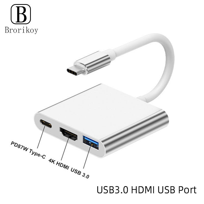3 in 1 USB 타입 C 허브, 4K HDMI HD - Tablet Accessories Samsung 리뷰 및 가격