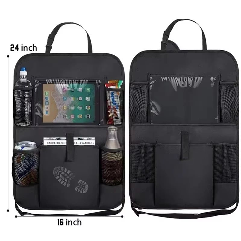 다용도 옥스포드 원단 차량용 시트백 정리함, 태블릿 홀 - Tablet Car Accessories 리뷰 및 가격
