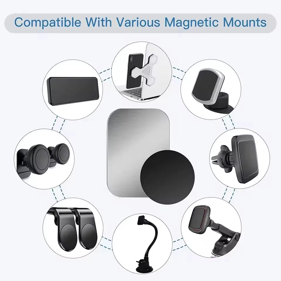 자석식 차량용 휴대폰 거치대용 금속판 디스크, 얇은 철 - Tablet Car Accessories 리뷰 및 가격