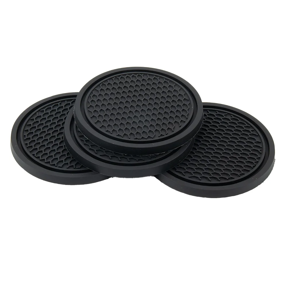4pcs 자동차 코스터 자동차 워터 컵에 대 한 비 슬 - Tablet Car Accessories 리뷰 및 가격
