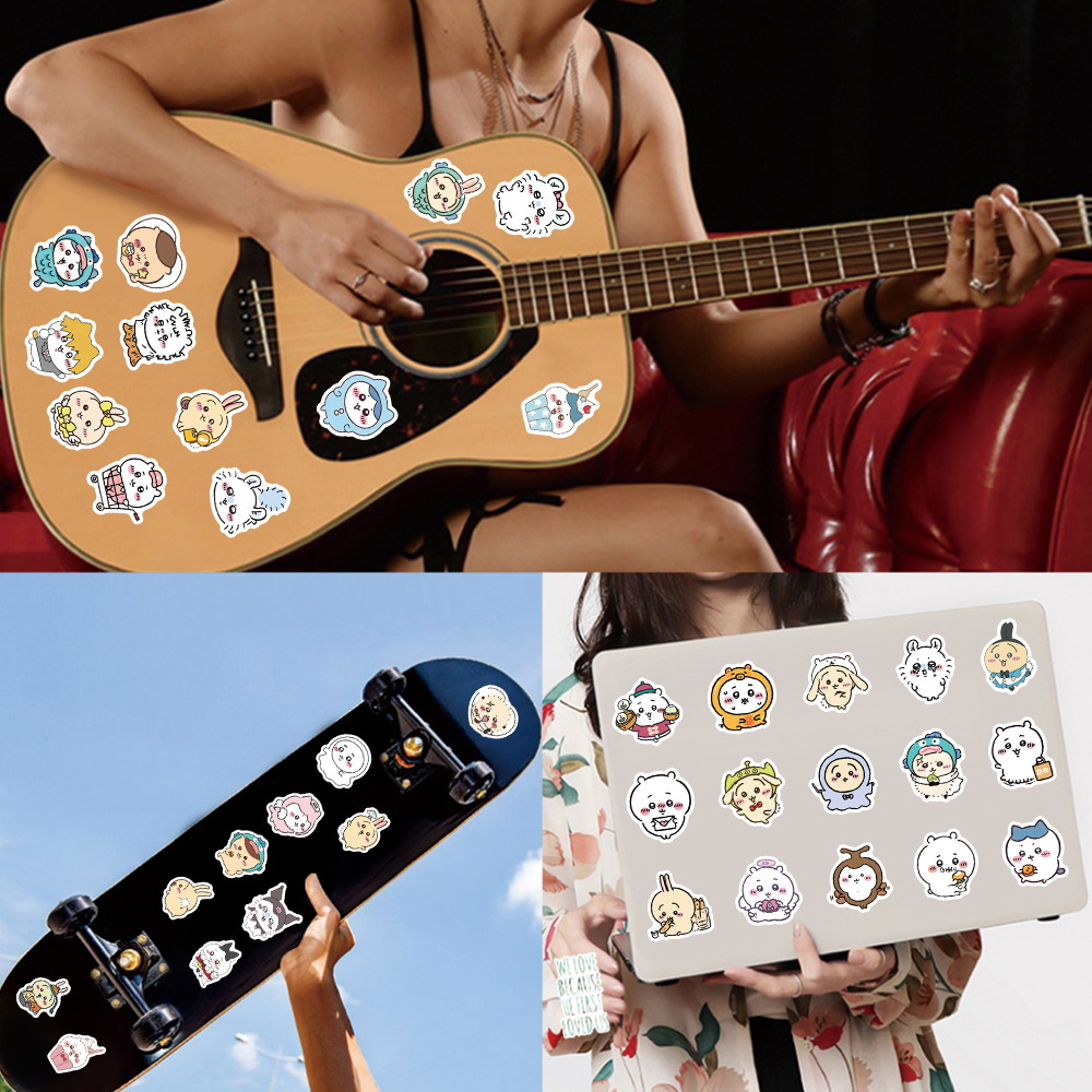 102 JIYI 만화 스티커, 하치와레 우사기 스티커  - Tablet Accessories 리뷰 및 가격