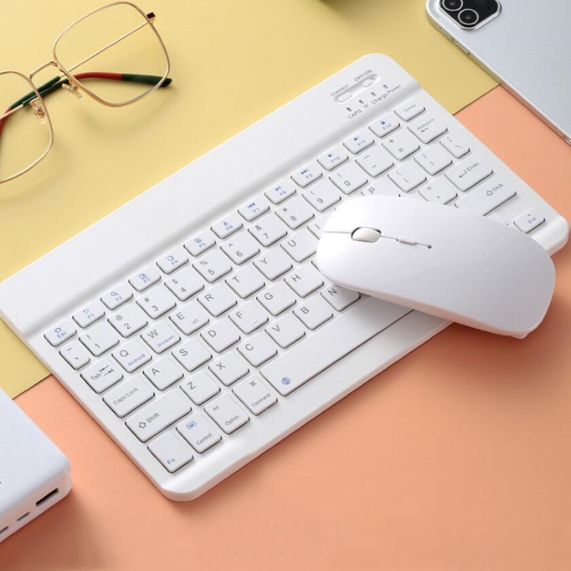 울트라 슬림 블루투스 키보드 휴대용 미니 무선 충전식  - Boox Tablet Accessories 리뷰 및 가격