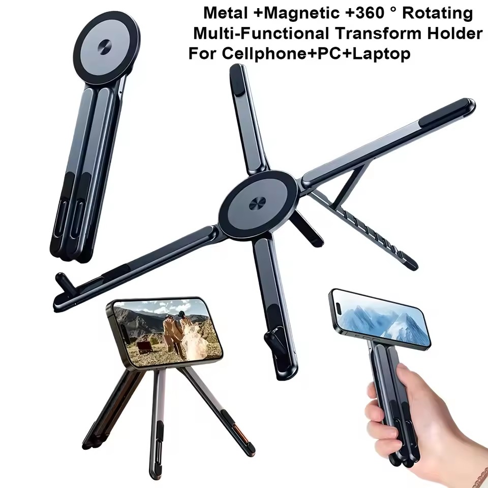 휴대용 자석식 휴대폰 거치대 & 셀카봉 3-in-1 접 - Essential Tablet Accessories 리뷰 및 가격