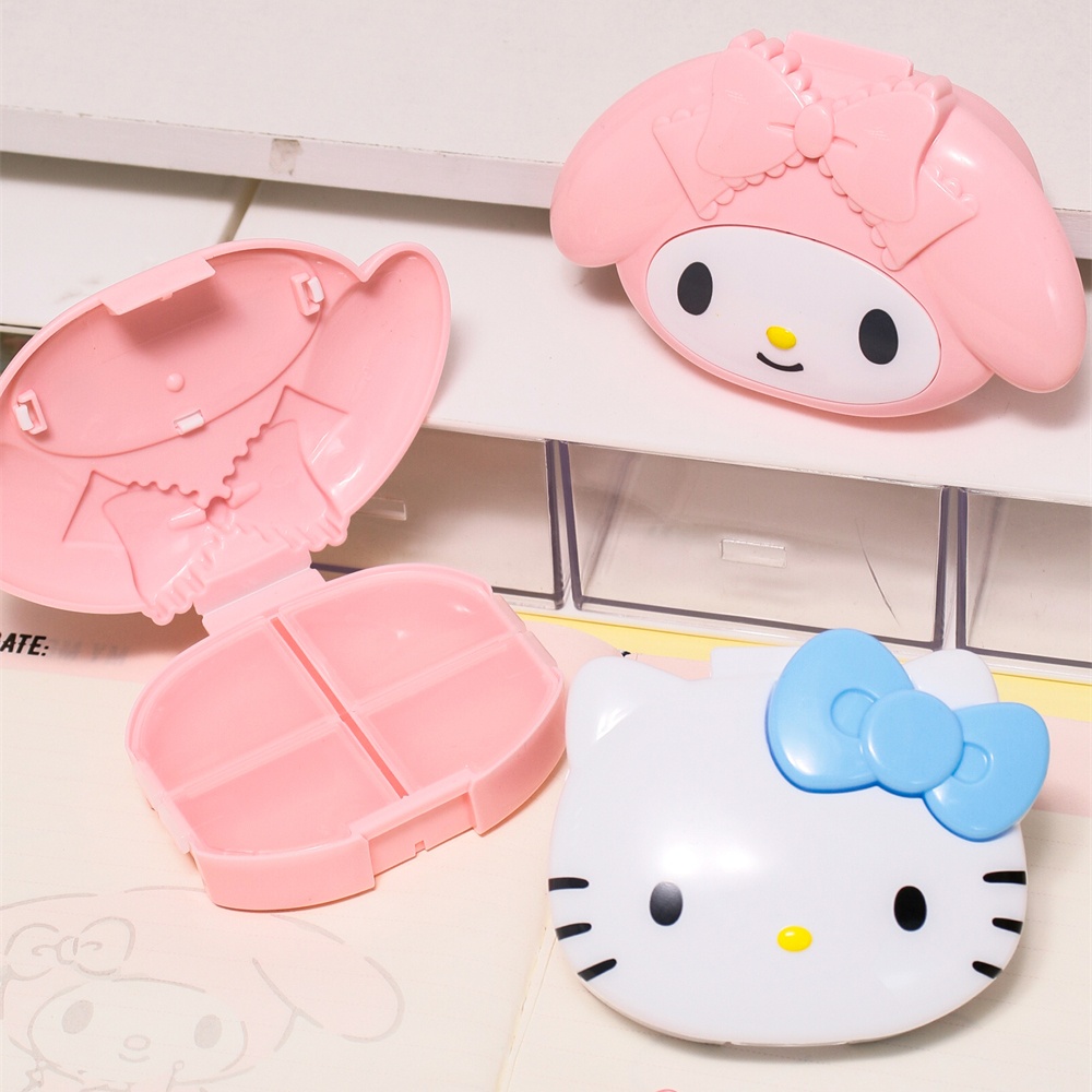 정품 산리오 헬로 키티 마이 멜로디 4 그리드 휴대용  - Boox Tablet Accessories 리뷰 및 가격