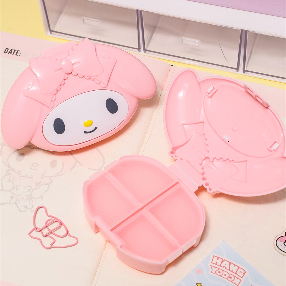 정품 산리오 헬로 키티 마이 멜로디 4 그리드 휴대용  - Boox Tablet Accessories 리뷰 및 가격