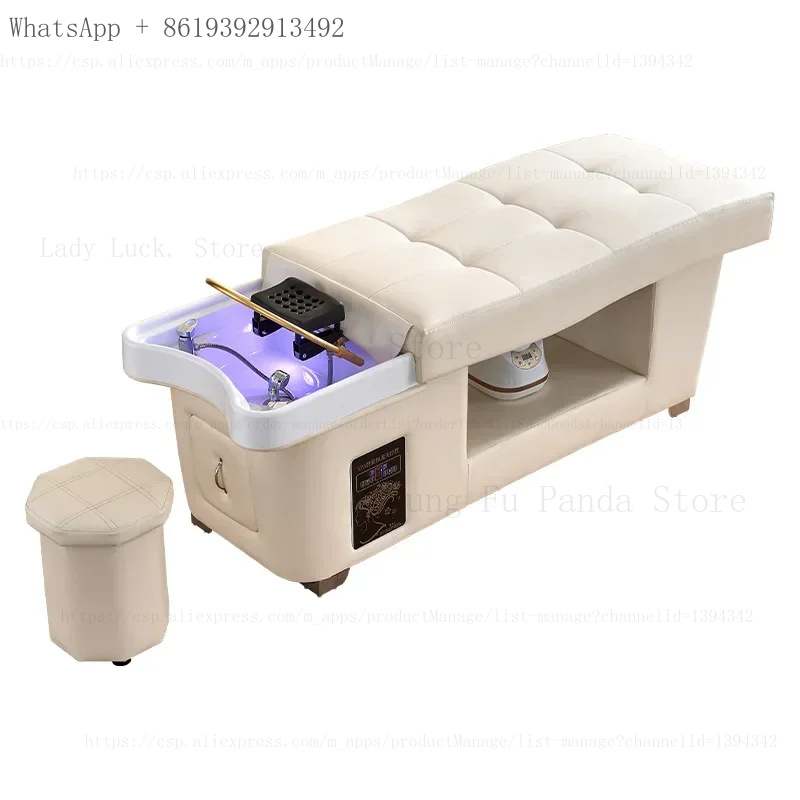쿵푸 판드 샴푸 베드 헤어 살롱 베드 헤드 스파 훈증기 - Massage Table Accessories Uk 리뷰 및 가격