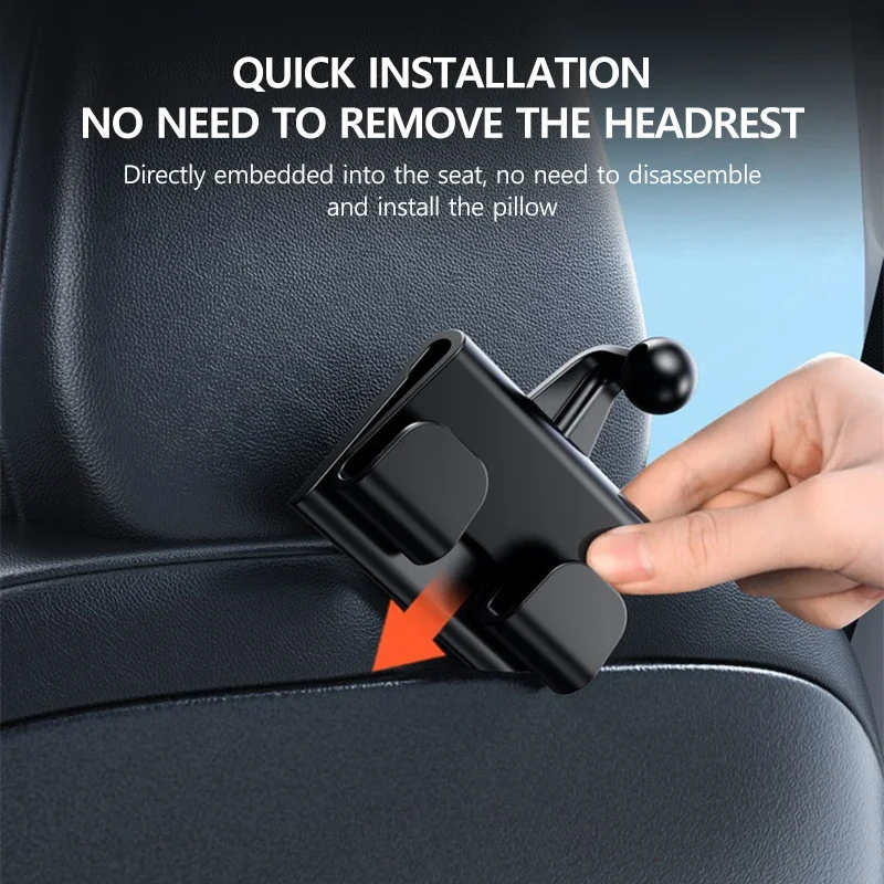 테슬라 모델 3 Y용 차량 헤드레스트 마운트 홀더, 4 - Tablet Car Accessories 리뷰 및 가격