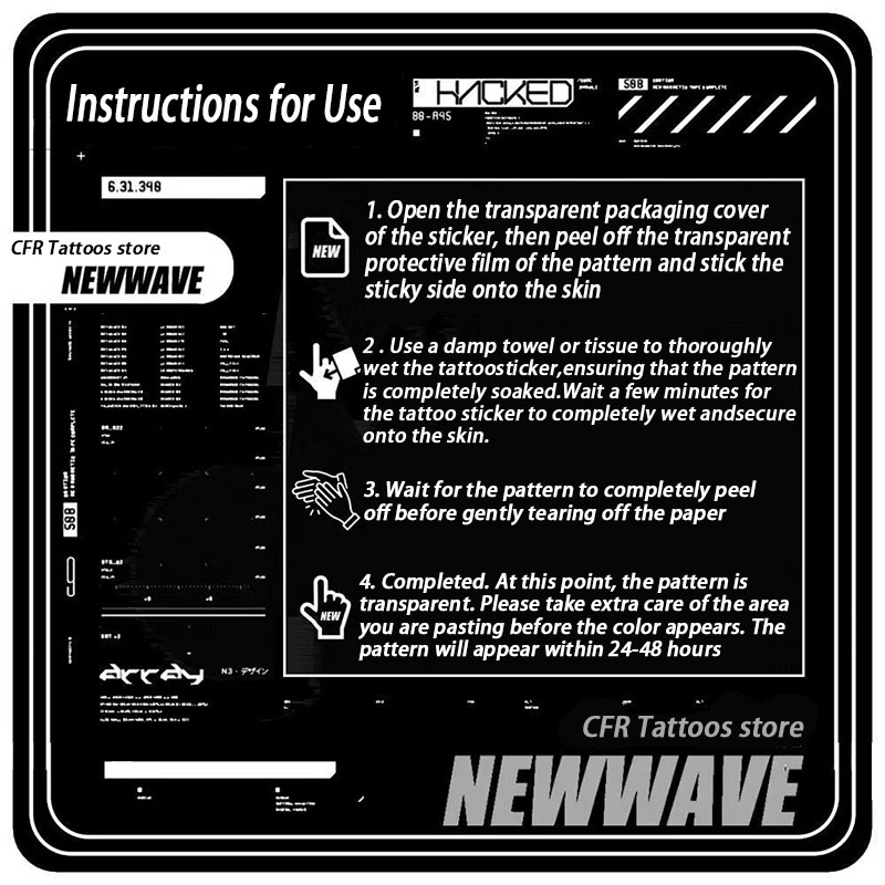 Evil Hellhound 허브 주스 문신 스티커, 오 - Hotwav Tablet Accessories 리뷰 및 가격