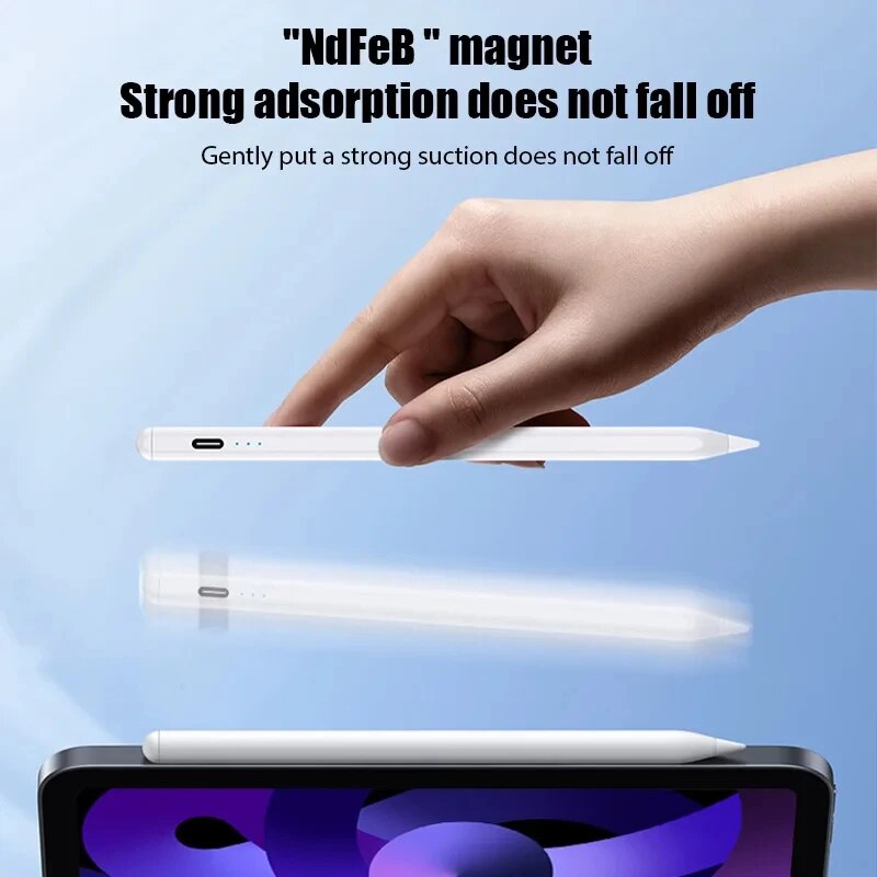 범용 터치 스크린 펜 스타일러스 펜슬 자석 흡착 태블릿 - Tablet Accessories Samsung 리뷰 및 가격
