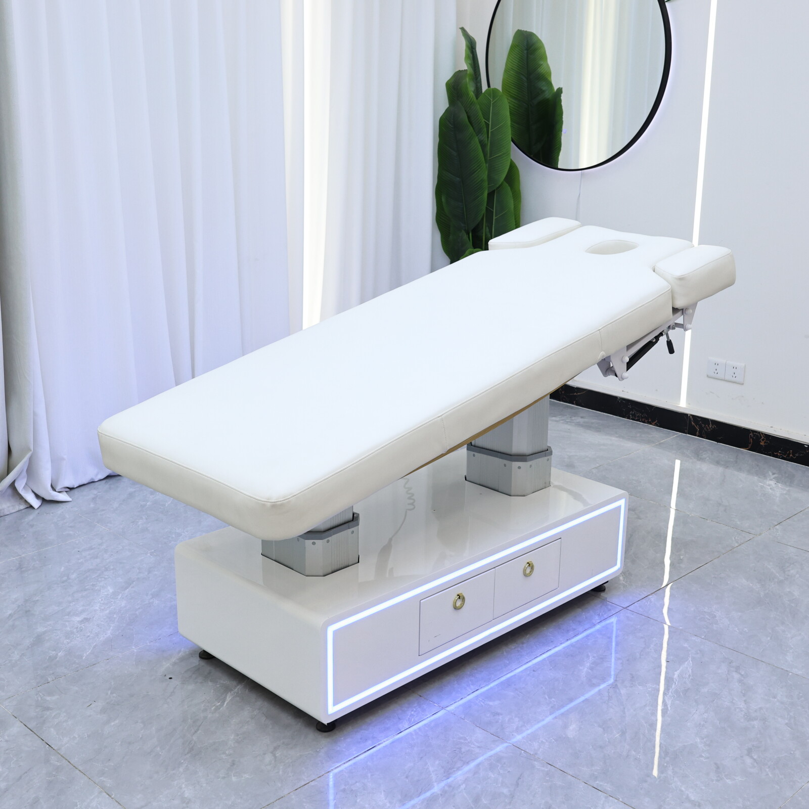 전동 리프팅, 화이트 뷰티 케어 베드, 페이셜 하이드로 - Massage Table Accessories Uk 리뷰 및 가격