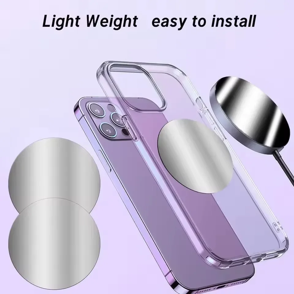 1-5PCS 8CM 휴대 전화 태블릿 용 자기 금속 플 - Tablet Car Accessories 리뷰 및 가격