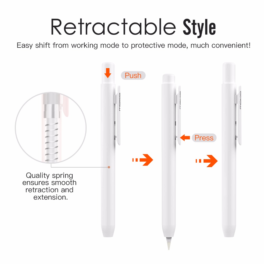 Moko-애플 펜슬 보호 케이스, 클립 내장 펜슬 케이 - Iphone Tablet Accessories 리뷰 및 가격