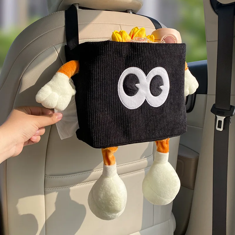 자동차 쓰레기통, 만화 눈 우산 물병 보관 가방, 자동 - Tablet Car Accessories 리뷰 및 가격