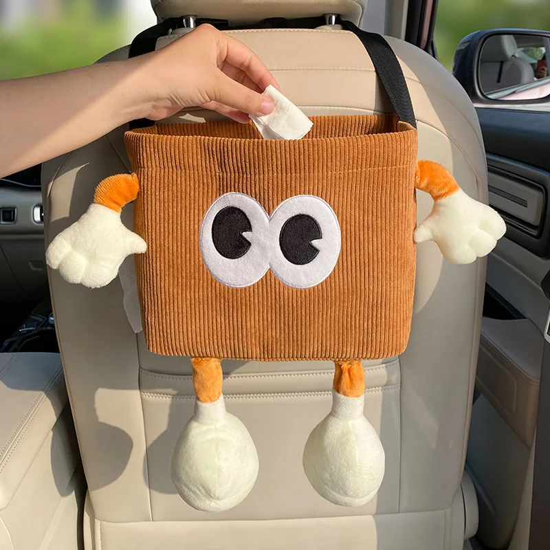 자동차 쓰레기통, 만화 눈 우산 물병 보관 가방, 자동 - Tablet Car Accessories 리뷰 및 가격