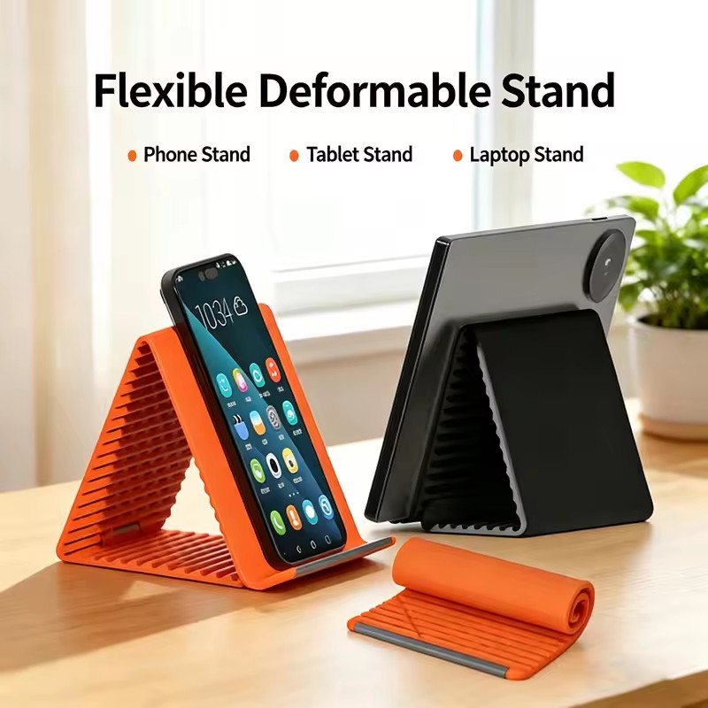 유연하고 접이식인 실리콘 폰 홀더, 휴대용 조절식 다각 - Essential Tablet Accessories 리뷰 및 가격