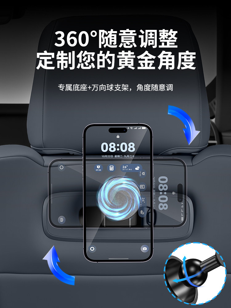 레오파드 5 시트백 태블릿 마운트 마그네틱 폰 마운트  - Tablet Accessories 리뷰 및 가격