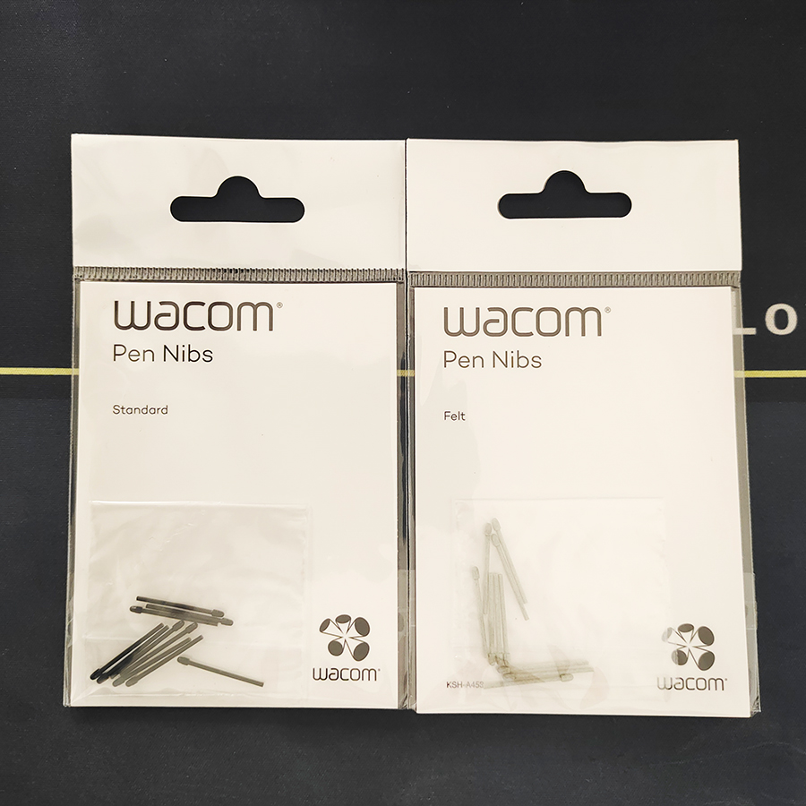 와콤 프로 펜 KP-504E 펜용 펠트 펜촉, 표준 검 - Wacom Tablet Accessories 리뷰 및 가격