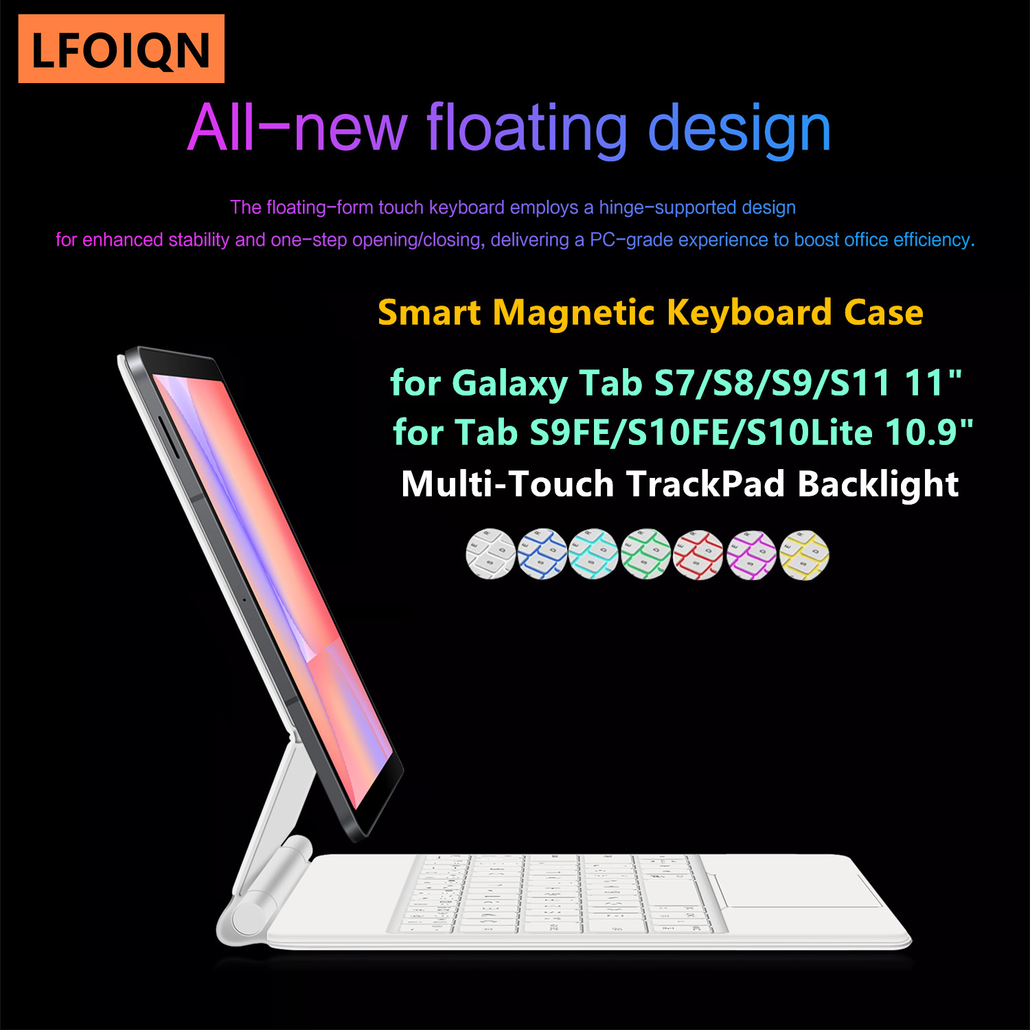 LFOIQN 매직 키보드 삼성 갤럭시 탭 S10 라이트 - Tablet Accessories Samsung 리뷰 및 가격