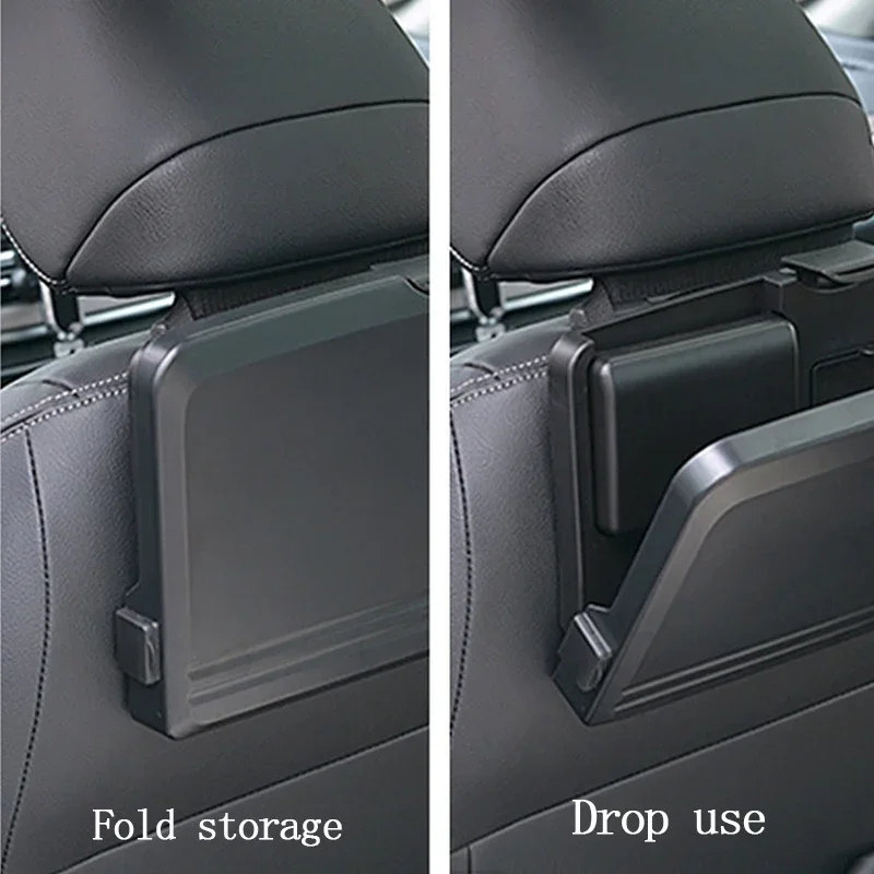 자동차 뒷좌석 접이식 식탁 - 컵홀더가 있는 대용량 차 - Tablet Car Accessories 리뷰 및 가격